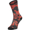 Calze Scott Trail Camo Map Crew - Rosso