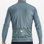 Sportful Checkmate long sleeve jersey - Light blue