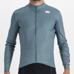 Maillot manches longues Sportful Checkmate - Bleu clair