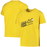Tour de France Leader kinder t-shirt - Gelb