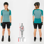 Maillot mujer Endura GV500 - Verde